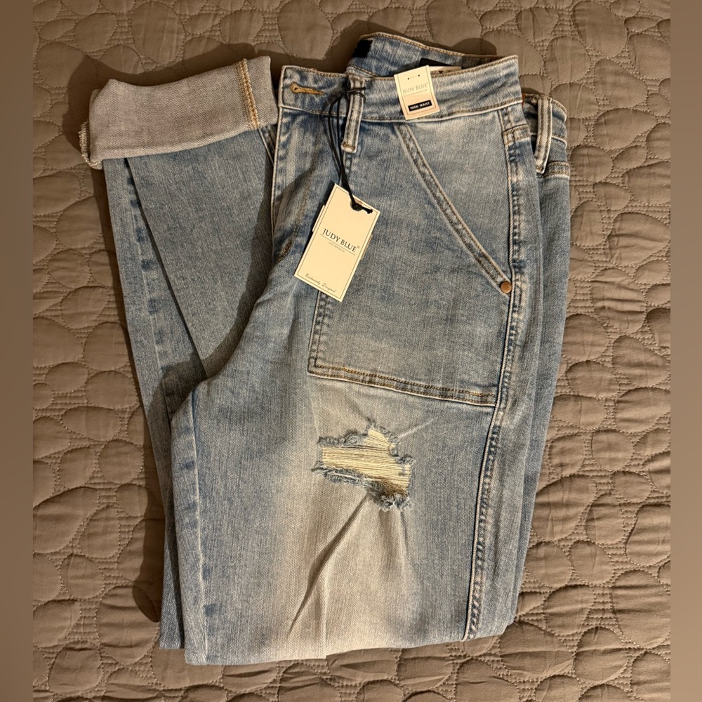 Judy Blue Light Wash High Rise Women's Jeans